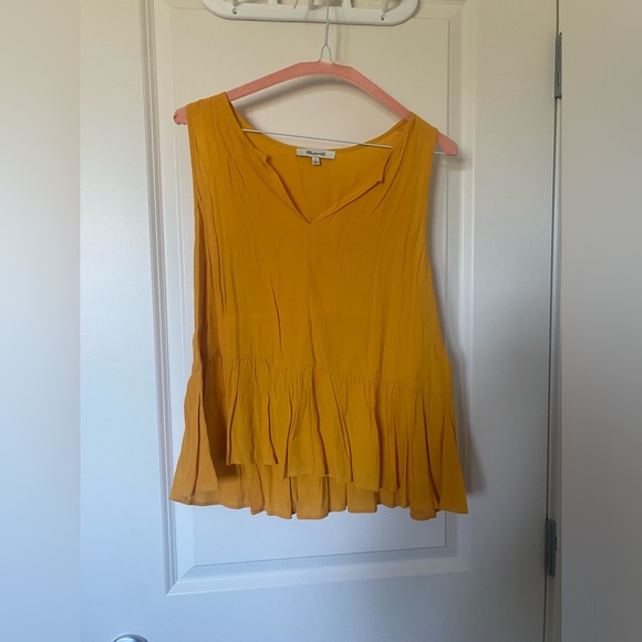 Madewell Peplum Top - Picture 2 of 6
